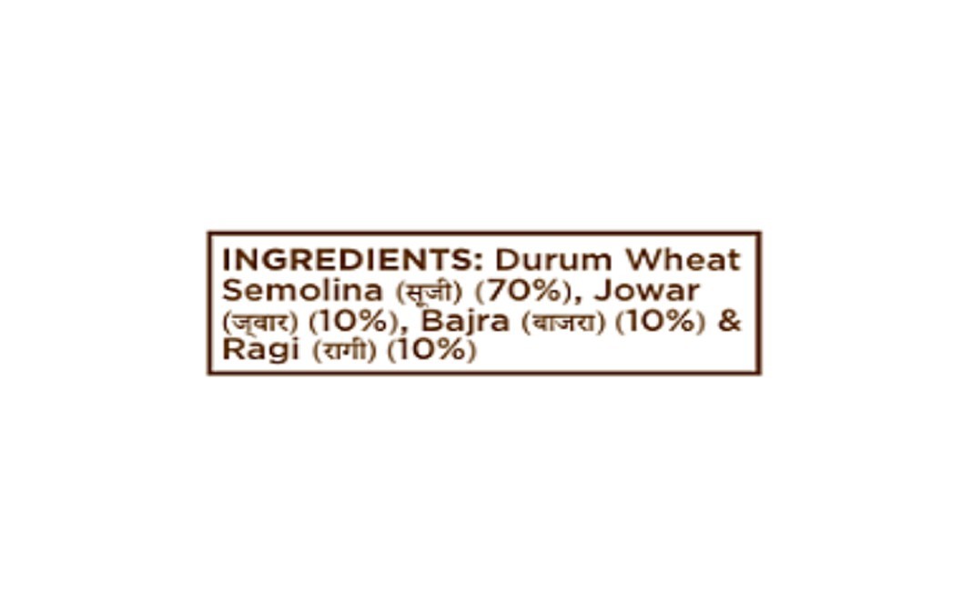 Long & Short High Fibre Pasta Powered With Jowar, Bajra & Ragi Penne   Box  250 grams